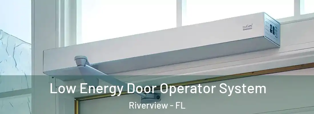 Low Energy Door Operator System Riverview - FL
